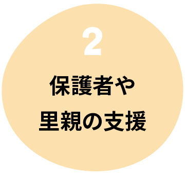 保護者や里親の支援